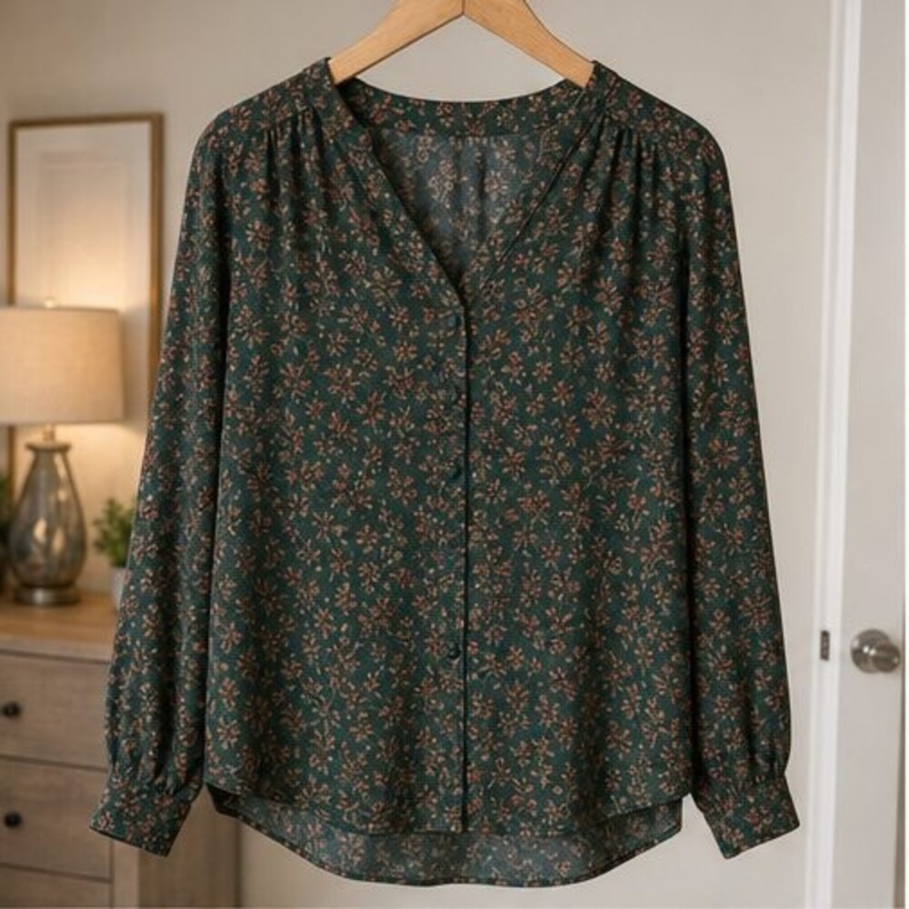 Black Lace Trim Top